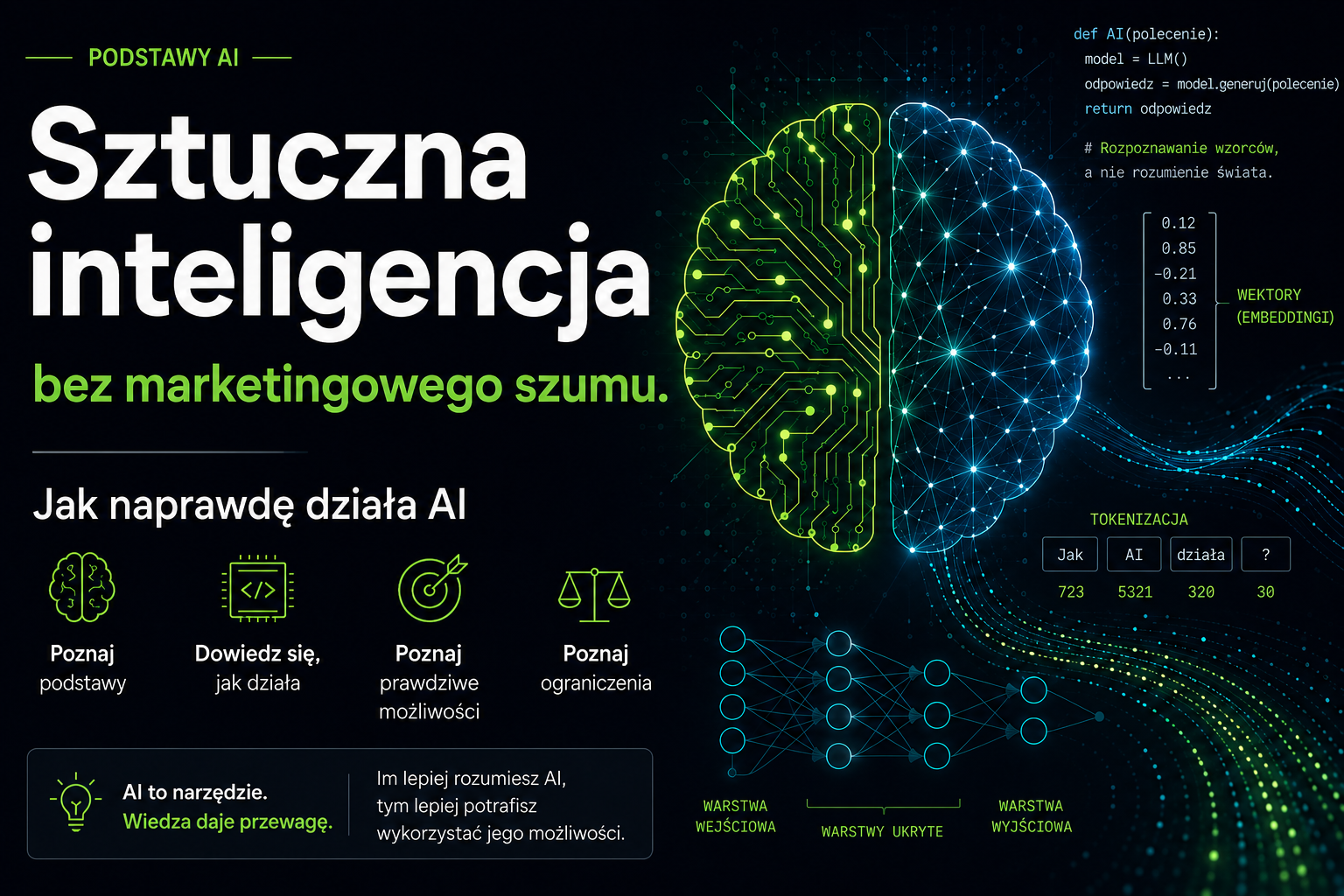 Sztuczna inteligencja bez marketingowego szumu. Jak naprawdę działa AI?